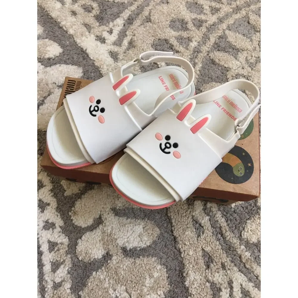 ❤️New Mini Melissa X line Friends Kids Sandal shoes sz11